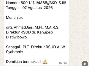 Direktur RSUD AWS Dicopot Usai Nakes Protes TPP Belum Dibayarkan