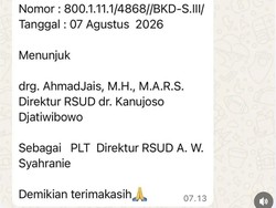 Direktur RSUD AWS Dicopot Usai Nakes Protes TPP Belum Dibayarkan