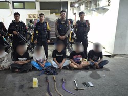 Polisi Gagalkan Tawuran di Jaktim, 6 Pemuda dan Sajam Disita