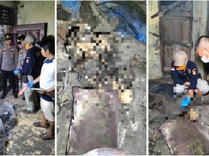 Kerangka Manusia Ditemukan di Rumah Kosong Bandar Lampung