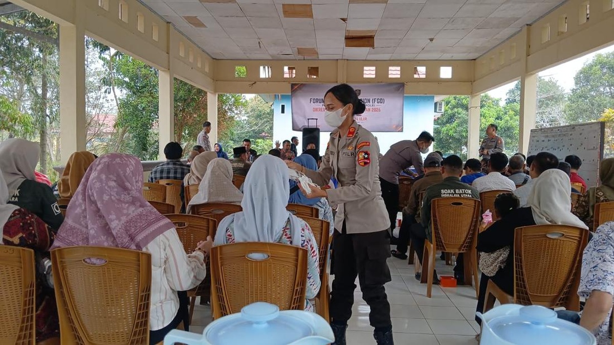 Aksi Siswa Sespimmen Edukasi Karhutla di Ogan Ilir