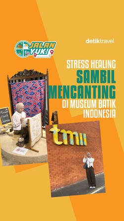 Video: JALAN YUK! Stress Healing Sambil Mencanting di Museum Batik Indonesia