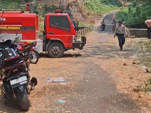Petugas Sebut Karhutla di Bukit Sulap Lubuklinggau Diduga Sengaja Dibakar