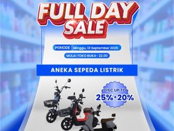 Aneka Sepeda Listrik Diskon Hingga 45% di Transmart Full Day Sale