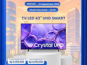 Promo Transmart Full Day Sale, Ada TV LED UHD Smart Harga Hemat
