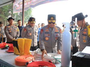 Polisi Perkuat Teknologi hingga Rekayasa Tata Air untuk Atasi Karhutla Kalteng