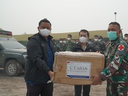 CTARSA Foundation Bantu Satgas Karhutla Kalteng, Bagikan 8.000 Masker