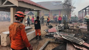 Video Karhutla di Poso Meluas Sampai Melahap SMAN 1 Pamona Selatan