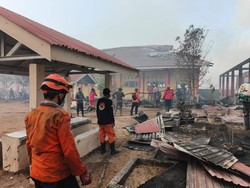 Video Karhutla di Poso Meluas Sampai Melahap SMAN 1 Pamona Selatan
