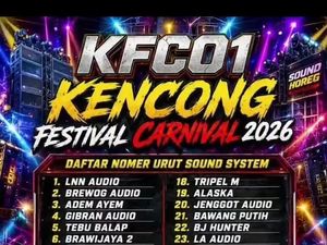 Heboh 34 Armada Sound Horeg Guncang Kencong Jember