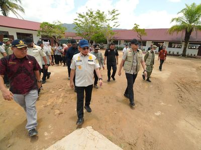 Kasatgas PRR Apresiasi Pemulihan SMP Negeri 1 Tukka melalui Swakelola
