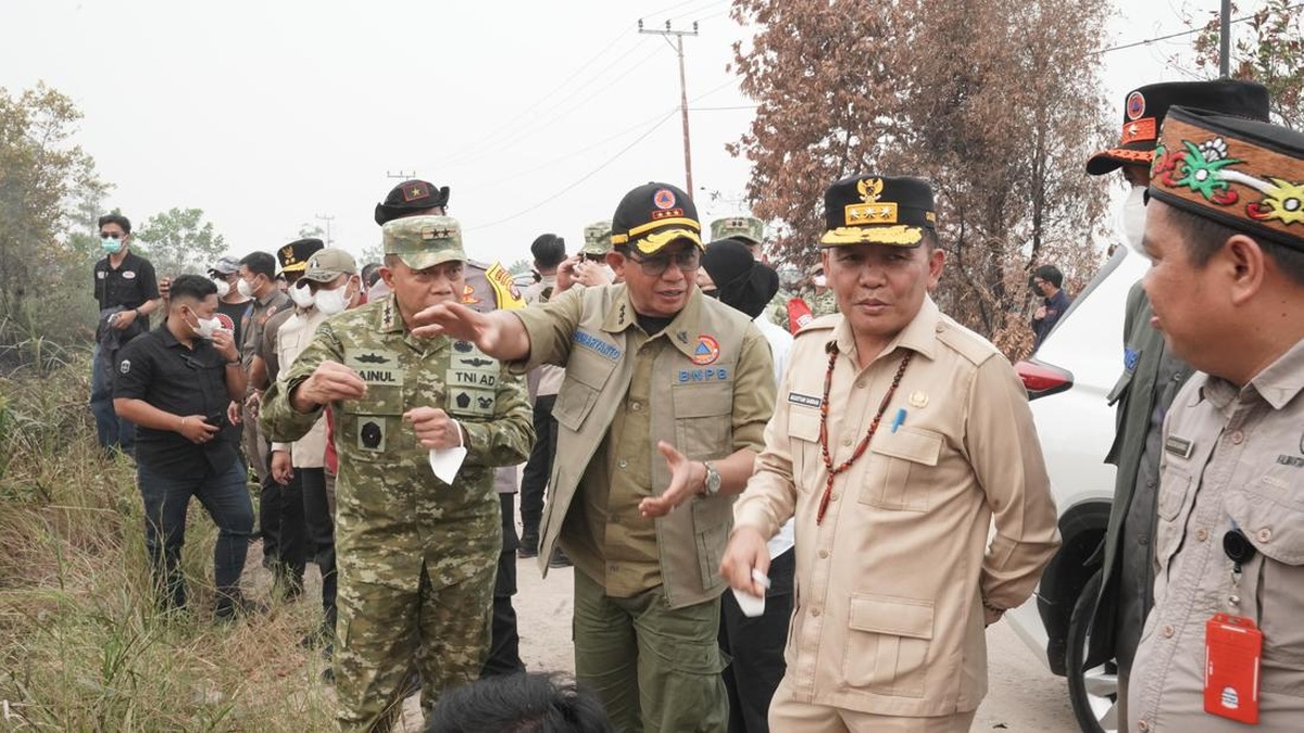 Strategi BNPB Padamkan Karhutla di Riau Hingga Kalimantan