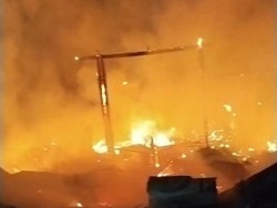 Tiga Ruang Belajar Madrasah di Muratara Terbakar