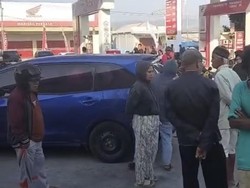 Mobil Diduga Modifikasi Tangki Kepergok Hendak Tampung BBM di SPBU Buol