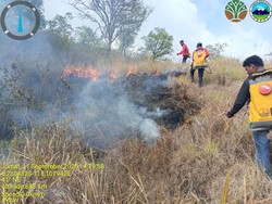Karhutla di Taman Nasional Tambora Makin Meluas