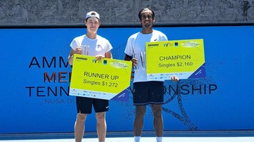 Men's World Tennis Championship: Karan Singh Juara Lagi