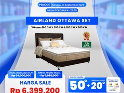 Serbu! Tempat Tidur Banting Harga di Transmart Full Day Sale