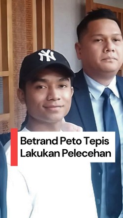 Video Klarifikasi Betrand Peto soal Dugaan Pelecehan Seksual