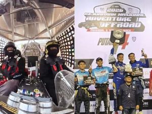 Daffa-Eko Harumkan Kobar di Kejurnas Off-Road, Bidik 5 Besar Nasional
