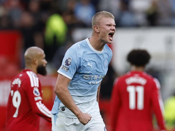 Haaland Vs Manchester United: Nyaris Satu Gol Per Jam
