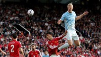 MU Vs Man City: Gol Tunggal Haaland Menangkan 10 Pemain Citizens