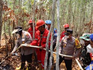 Api Karhutla di Lahan Gambut Kapuas Diburu Pakai X-Fire
