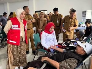 PMI Palembang Sebut Tiap Bulan Kekurangan 2.000 Kantong Darah