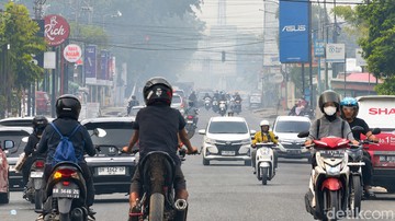 Polusi Dampak Karhutla Masuk Kategori Berbahaya, ISPU Ada yang Tembus 2.445