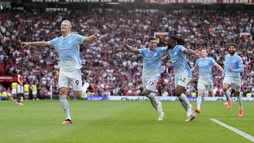 Man City Jadi Tamu Pertama yang Menang 10 Kali di Old Trafford