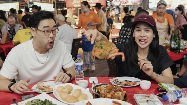 Potret Seru Maudy Ayunda saat Kulineran di Malaysia hingga Paris
