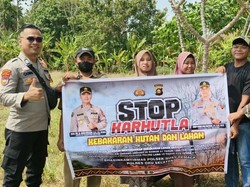 Polda Sumsel Masifkan Edukasi dan Mitigasi Karhutla