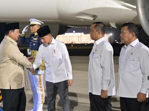 Prabowo Tiba di Tanah Air Usai Hadiri KTT BRICS 2026 di India