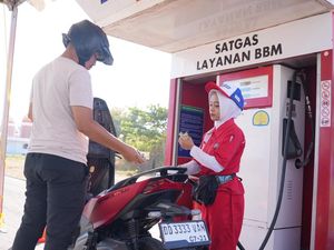 Pertamina Batasi Pembelian BBM Maksimal 3 Liter di SPBU Modular Makassar