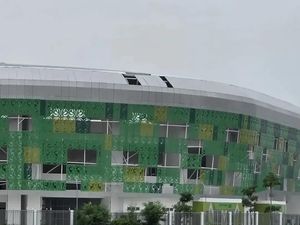 Heboh Atap Stadion Utama Sumut Disebut Rusak, Dispora Beri Penjelasan