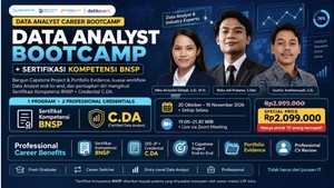 Kuasai Wokflow Data Analyst End-to-End, Langsung Bersertifikat BNSP