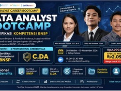 Kuasai Wokflow Data Analyst End-to-End, Langsung Bersertifikat BNSP