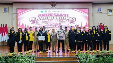 Jakbar Juara Popprov DKI Jakarta, Atletnya Dapat Bonus