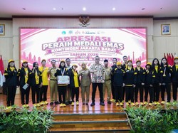 Jakbar Juara Popprov DKI Jakarta, Atletnya Dapat Bonus