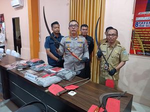 Polisi Ungkap Motif Puluhan Remaja Konvoi Bawa Sajam di Jalanan Mataram