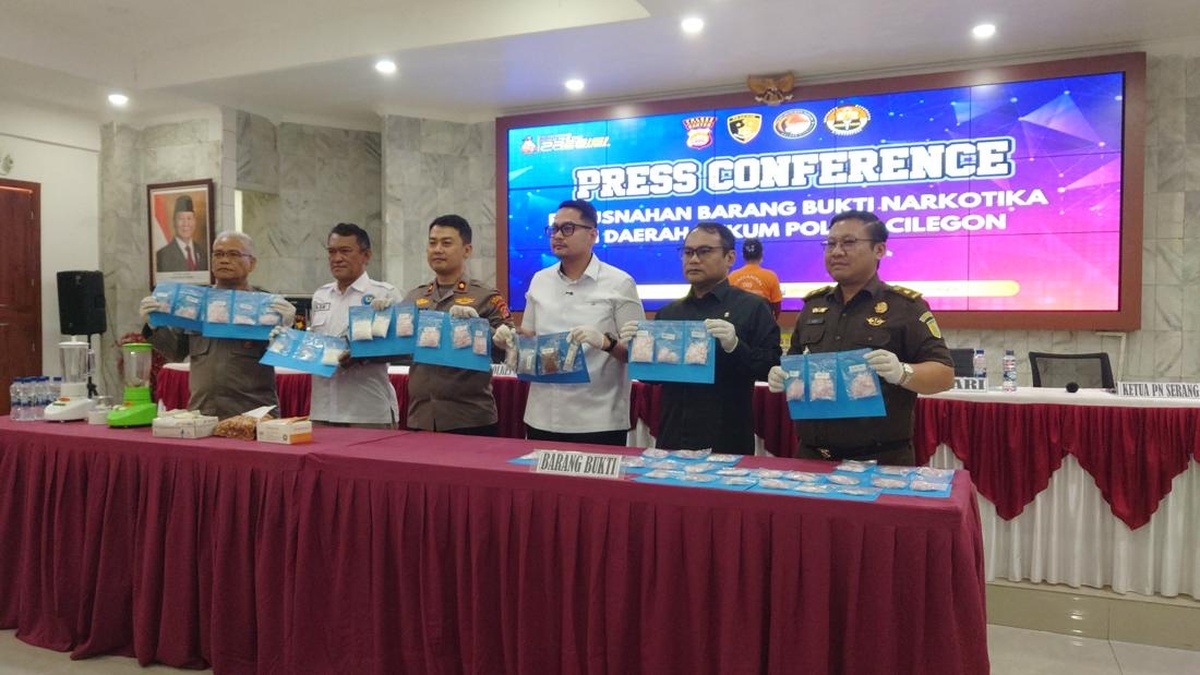 Bandar Narkoba Lintas Jenis di Cilegon Diringkus Aparat