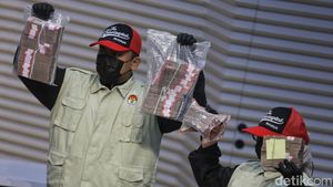 KPK Pamerkan Uang Rp106,3 M Hasil OTT Suap HGB