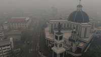 Pontianak Masih Diselimuti Kabut Asap Pekat Karhutla