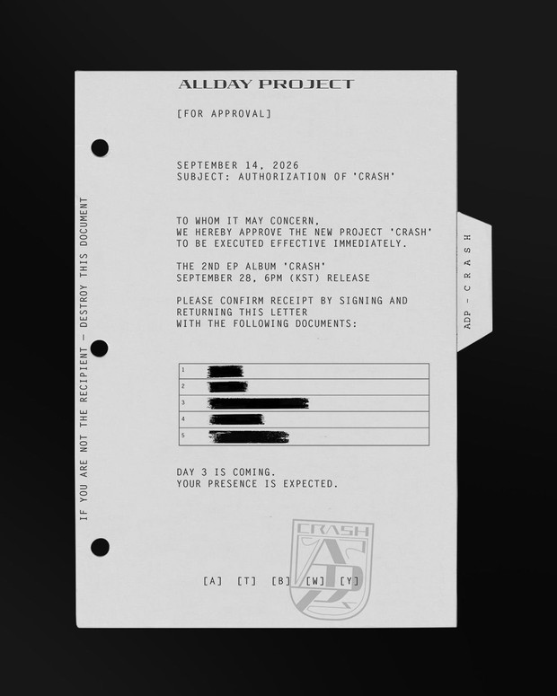 ALLDAY PROJECT mengumumkan proposal terbuka untuk publik dalam menyambut perilisan mini album kedua 'CRUSH'.