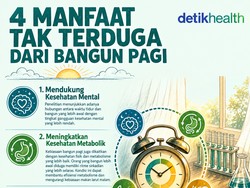 Infografis: Bukan Cuma Produktif, Ini 4 Manfaat Bangun Pagi