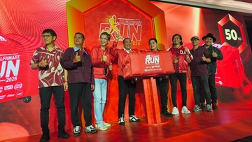 Alfamart Run 2026 Siap Digelar, 3,3 Juta Orang Berebut 5.000 Tiket