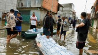 Banjir Landa Sao Paulo Brasil, 110 Keluarga Mengungsi