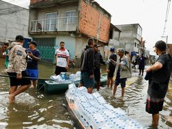 Banjir Landa Sao Paulo Brasil, 110 Keluarga Mengungsi