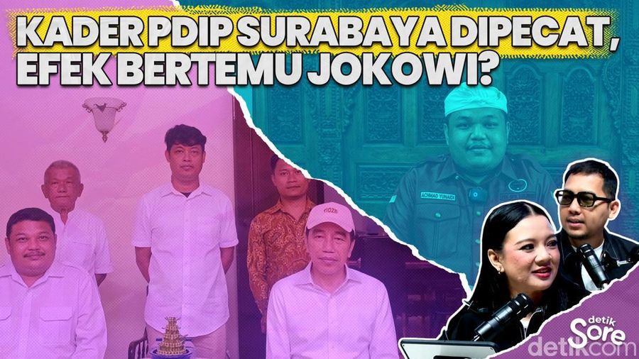 Video: Tanggapan Kader PDIP Surabaya Dipecat Usai Bertemu Jokowi