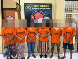 6 Pembudi Daya-Pengedar Magic Mushroom ke Gili Trawangan Ditangkap Polisi