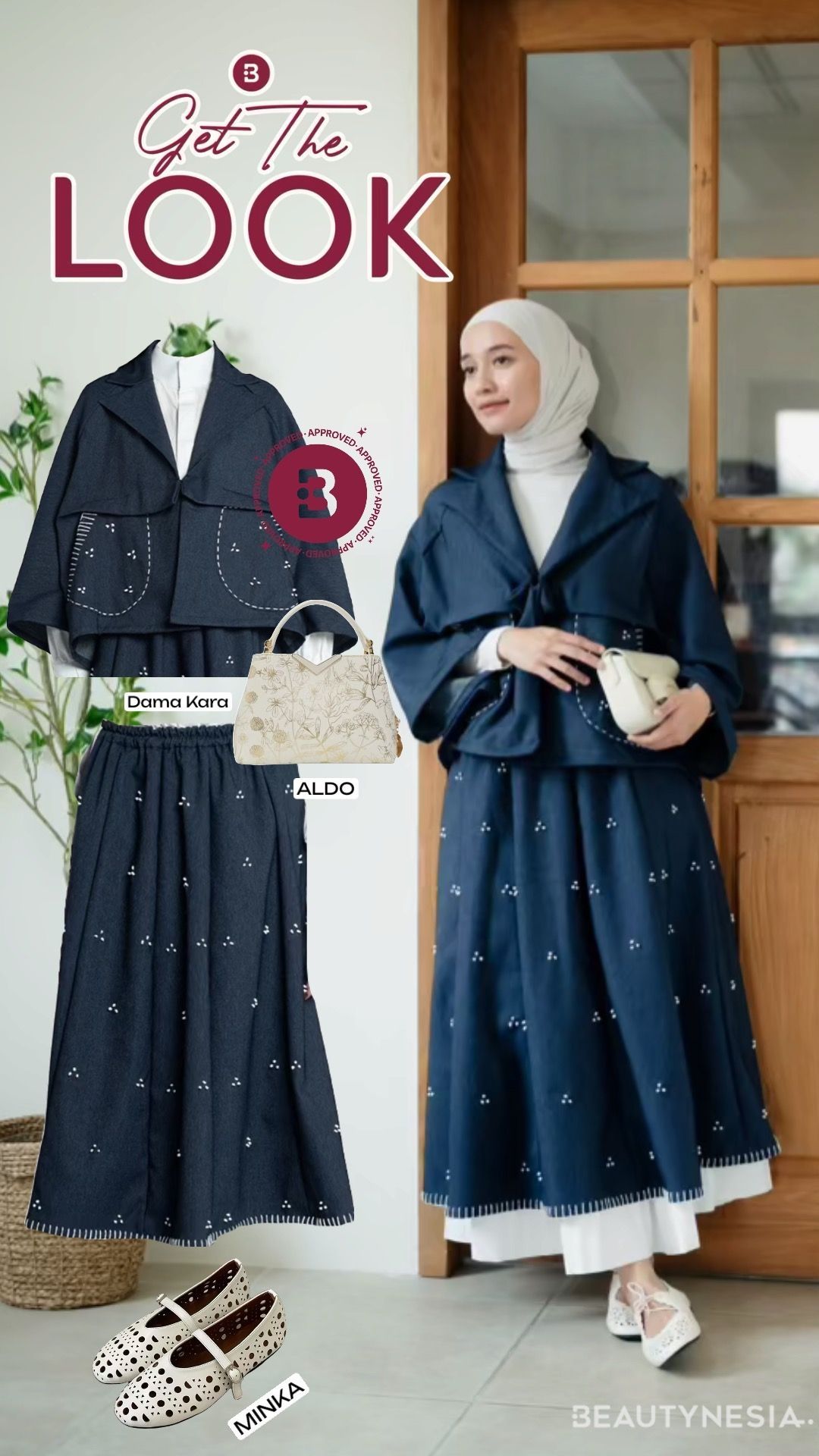 Get The Look: Inspirasi Outfit Formal Stylish ala Mega Iskanti